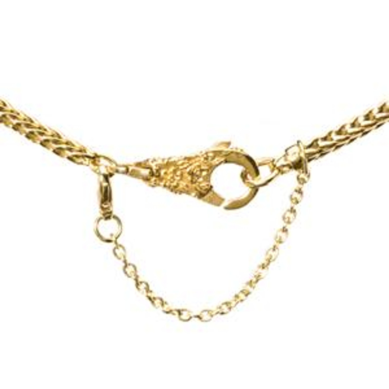 EDDIE BORGO | 12K Gold Plated Safety Chain Choker | Women | Lane Crawford