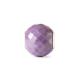 ROUND PURPLE JADE FACET