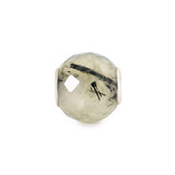 Round Prehnite Facet