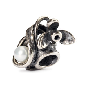 Snowdrop of January Silver Trollbeads