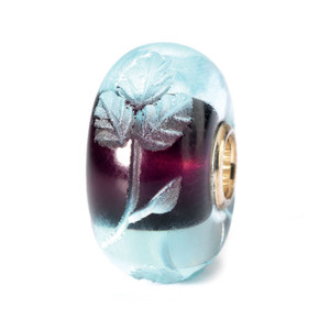 Engraved Azure Glass Trollbeads Engraved Azure Glass Trollbeads