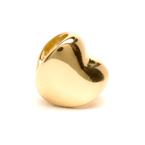 Heart Bead, 18K Gold Trollbeads Heart Bead, 18K Gold Trollbeads