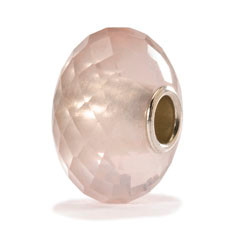 Rose Quartz Faceted Stone Bead