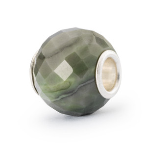 ROUND GREEN CALCITE FACET