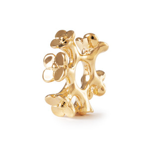 FLOWER CROWN, GOLD PLATED