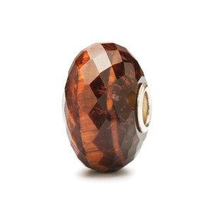 Red Tiger Eye Faceted Stone Trollbeads Red Tiger Eye Faceted Stone Trollbeads