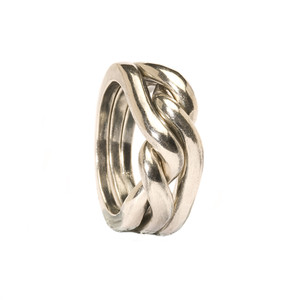 Ring, Strength, Courage and Wisdom Ring, Size 7 3/4