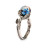 Trollbeads Blue Flower Ring