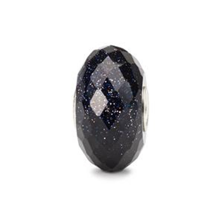 Faceted Blue Goldstone