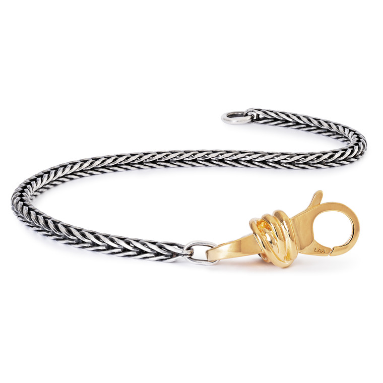 LUCKY KNOT BRACELET, GOLD PLATED