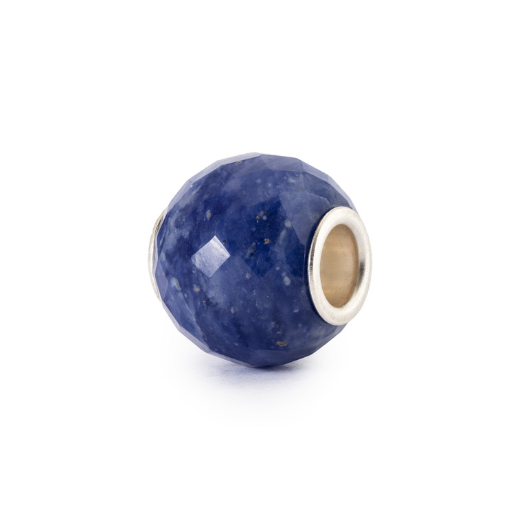 Round Blue Sodalite Facet
