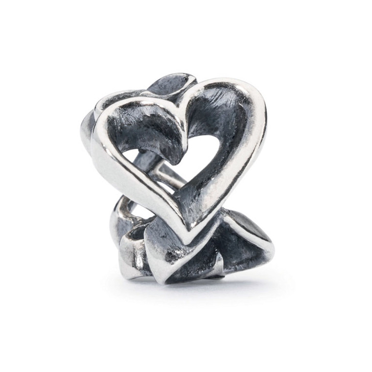  A Hearts Galore Bead Sterling Silver Trollbeads
