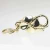 Flower Lock large in Gold