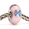 Pink Bead Trollbead on Chain