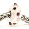 Black Dot Trollbead on chain