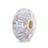 White Petals Glass Trollbeads