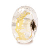 Gold Silver Trace Glass Trollbeads