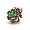 Three Flowers Silver Trollbeads
