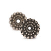 Sun Circle Silver Earring Accessories