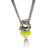 Baby Dragon On a Fantasy Pearl Necklace