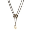 Fantasy Rose on Fantasy Pearl Necklace