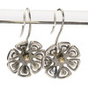 Graphic Flower, Earring Accessories on ear wires