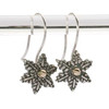 Snow Flower, Earring Accessories on hooks