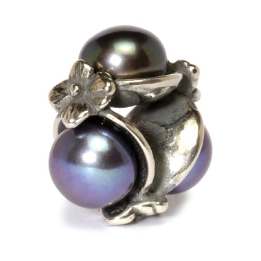TROLLBEADS エイジレスビューティ フラワー ブルー系 TROLLBEADS エイジレスビューティ フラワー ブルー系