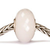 Milky Quartz Faceted Trollbeads on Chain