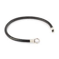 LEATHER CORD BRACELET BLACK