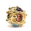 Wisdom, Gold (one side) Trollbeads