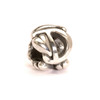Letter Bead D, Silver