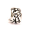 Letter Bead K, Silver