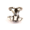 Letter Bead Y, Silver