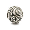 Silver Whorl Trollbeads