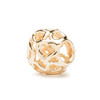 Bouquet of Hearts Gold Trollbeads
