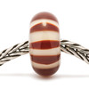Chocolate Stripe Trollbead On Chain