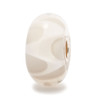 White Paper Fold Glass Trollbeads