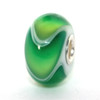 Mixed Green Glass Armadillo Trollbeads