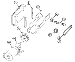 Parts Diagrams Overhead Door Commercial Operator Parts Diagrams