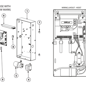 Parts Diagrams Overhead Door Commercial Operator Parts Diagrams