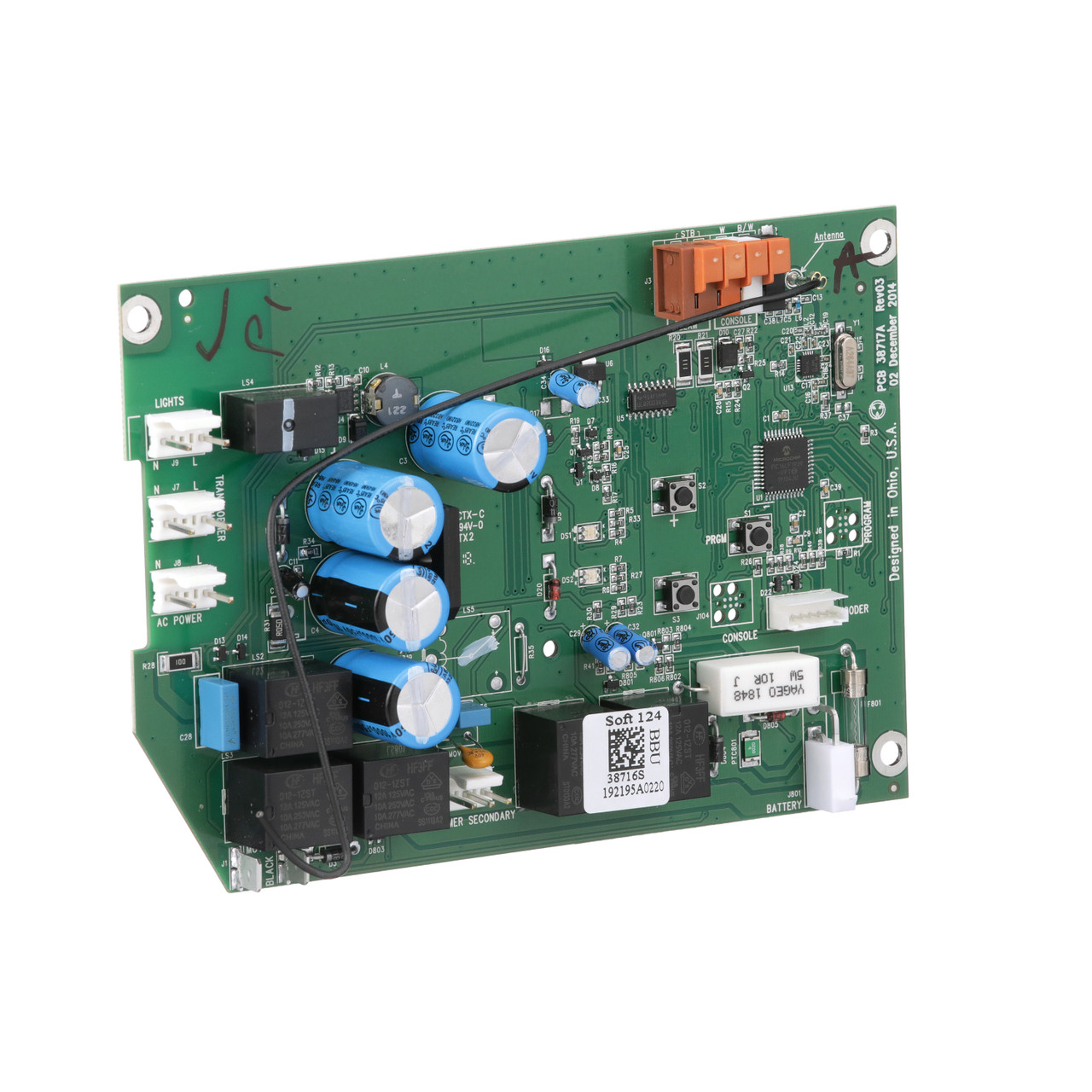 CIRCUIT BOARD - 920 (7020) GREEN - Overhead Door Parts Online