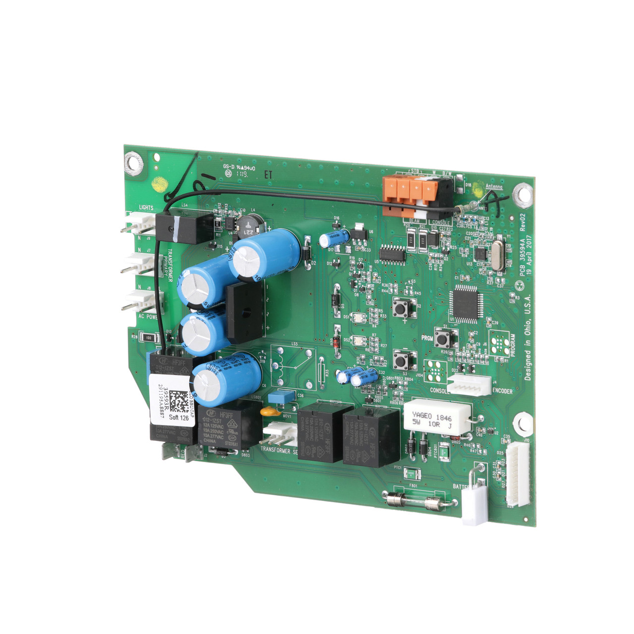 CIRCUIT BOARD - LEGACY 920 (WiFi and BBU) GREEN - Overhead Door