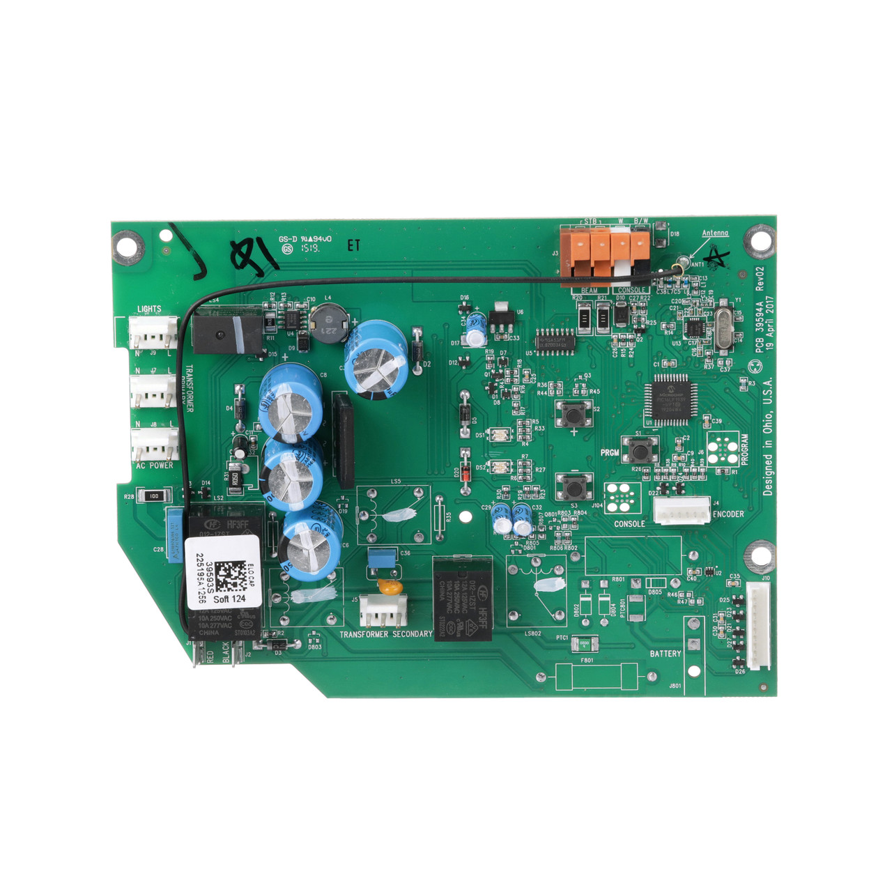 CIRCUIT BOARD - LEGACY 850 - 2129 (WiFi) GREEN