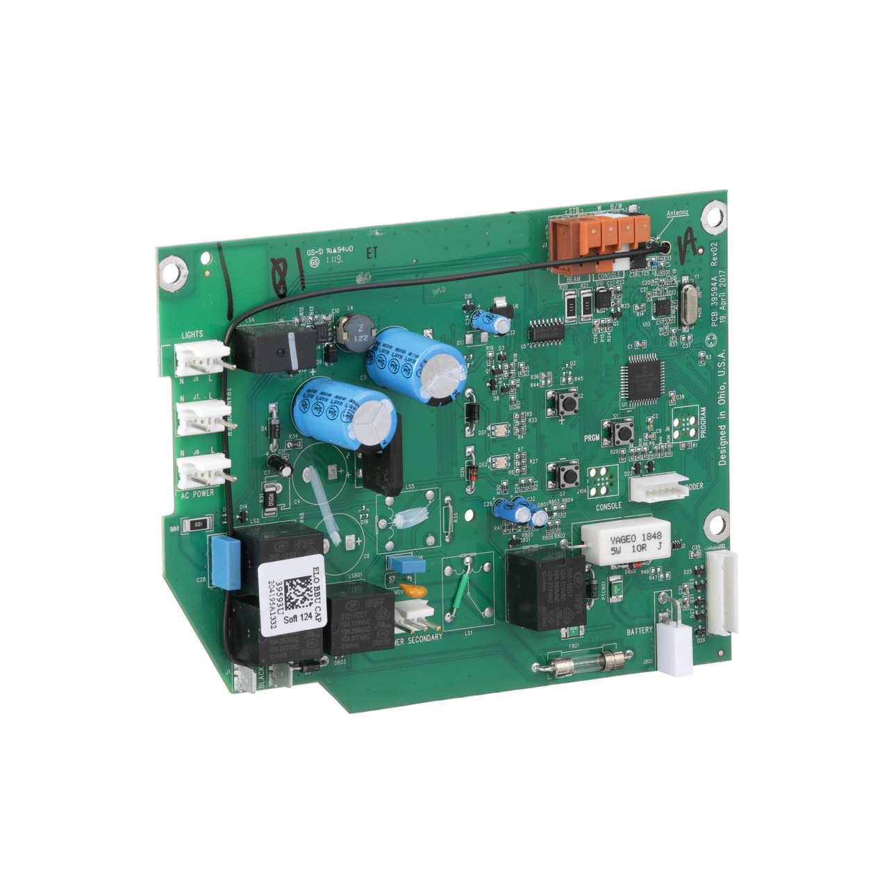 CIRCUIT BOARD - STANDARD DRIVE 650 (WiFi and BBU) GREEN