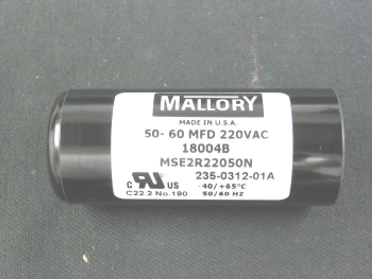 CAPACITOR - 50MFD