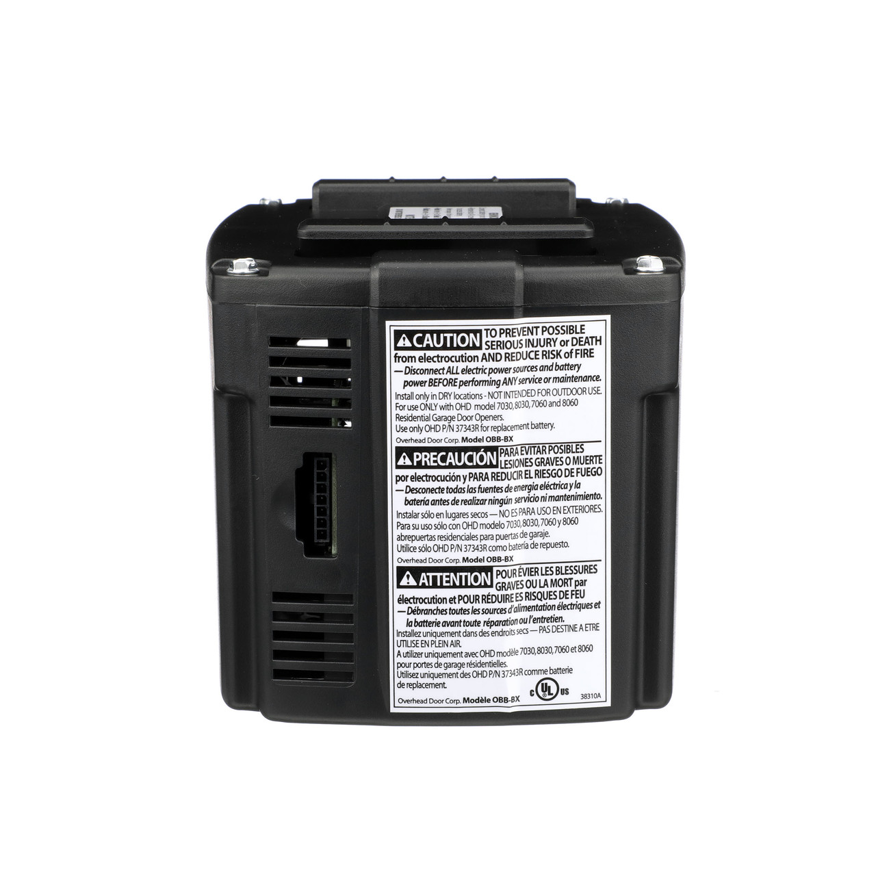 OHD/GENIE EMERGENCY BATTERY BACK UP