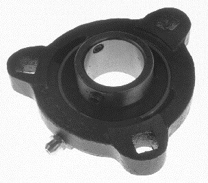 BEARING - CAST FLANGE - 1.000'' SHAFT - 3-HOLE