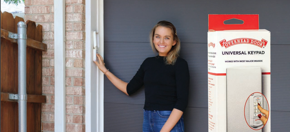  Overhead Door® Universal Keypad – A keypad for any garage door opener