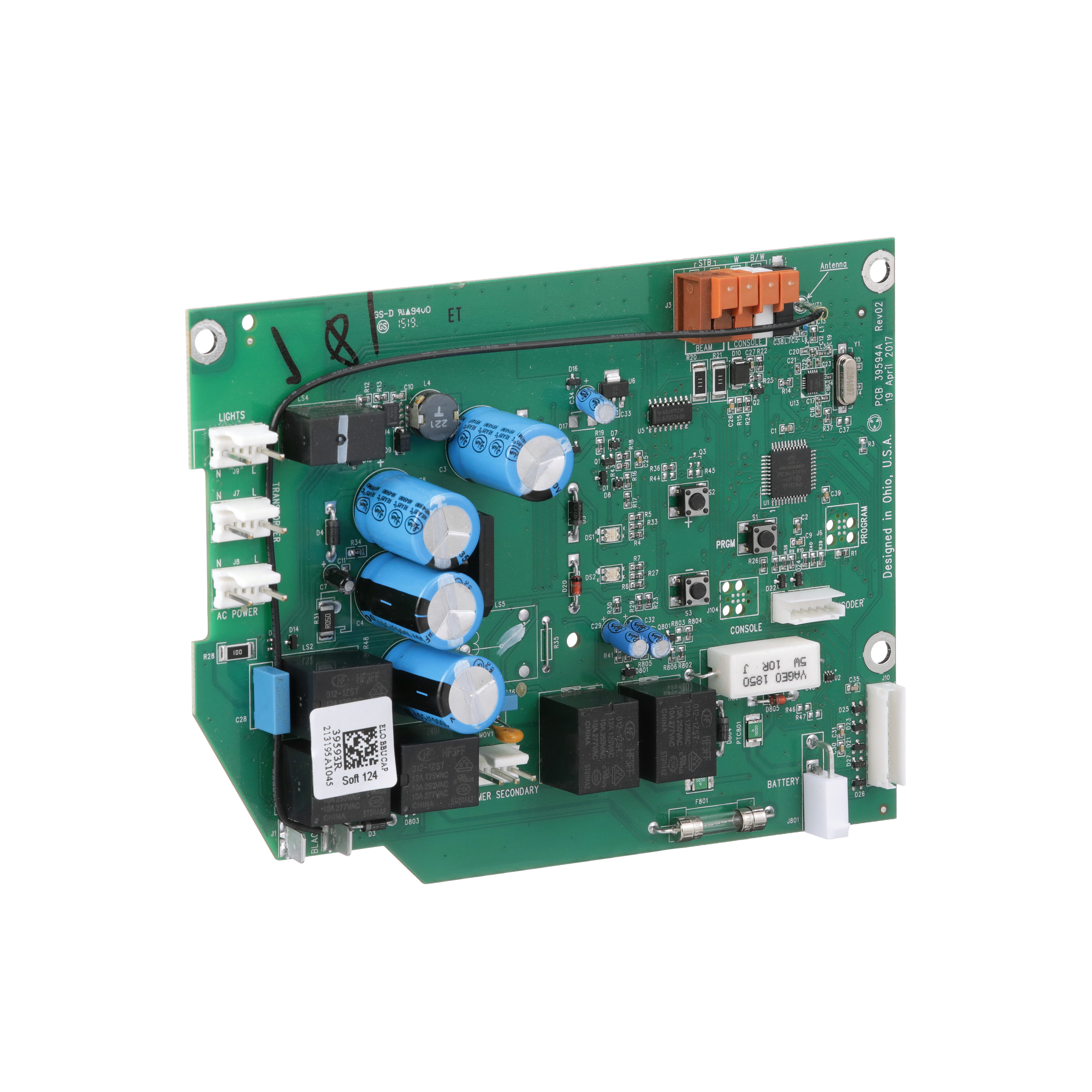 CIRCUIT BOARD - LEGACY 850 (WiFi and BBU) GREEN - Overhead Door